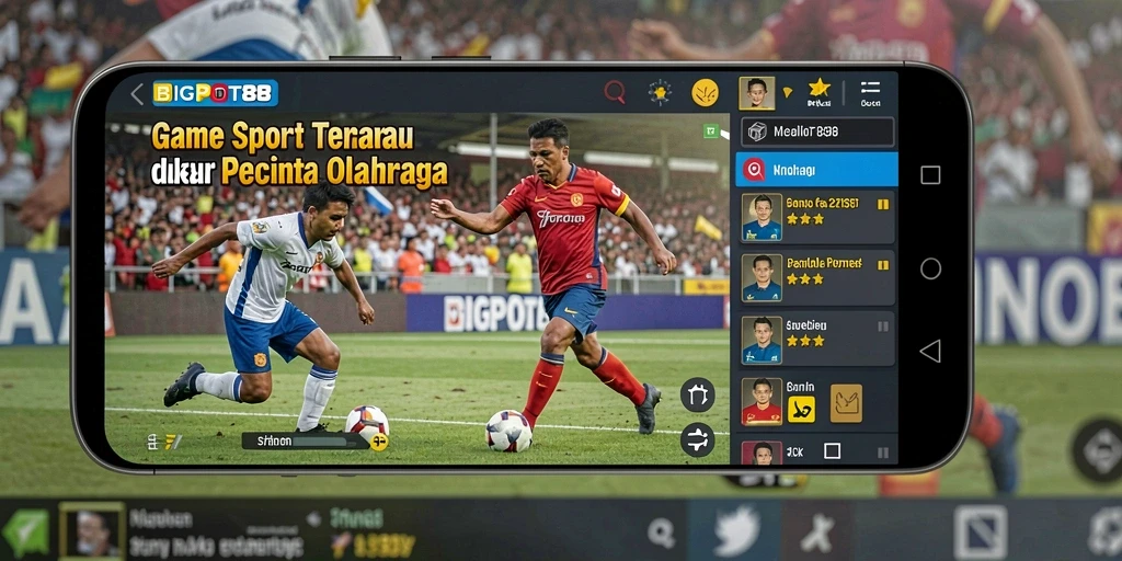 Tangkapan layar gameplay <strong>BIGPOT88</strong> menunjukkan pengalaman olahraga yang mendebarkan.