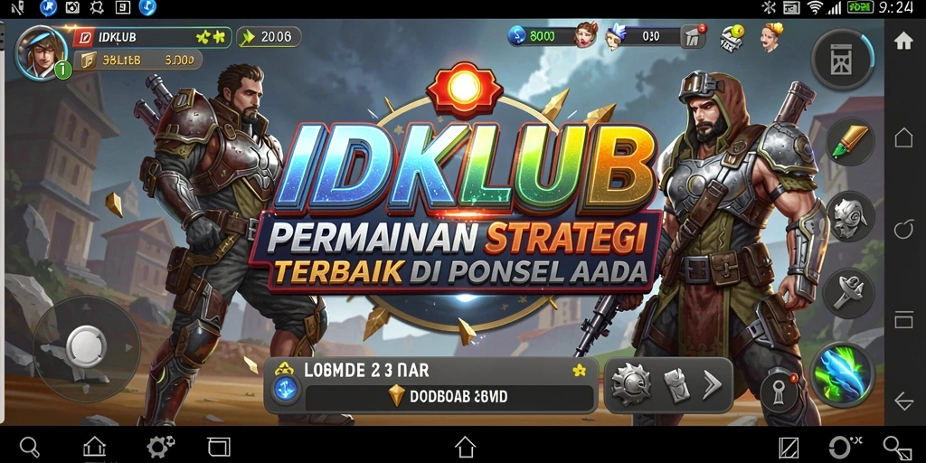 Gameplay menarik dalam IDKLUB yang menunjukkan strategi pertempuran.