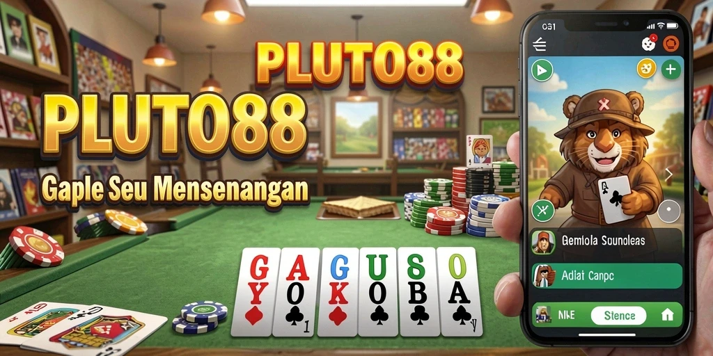 Tampilan gameplay Gaple yang menarik dan interaktif.